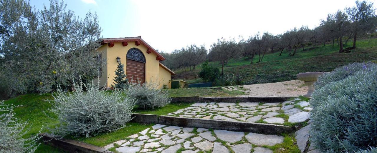 Agriturismo Fiordaliso Trevi Bagian luar foto